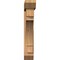 Ekena Millwork Merced Slat Smooth Bracket w/ Offset Brace, Western Red Cedar, 7 1/2"W x 40"D x 44"H BKT0806X40X44MRC06SWR - alternate 4